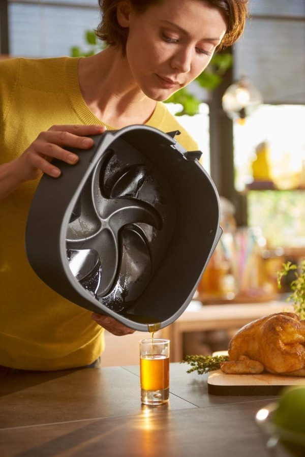 Celebrate with Us Anniversary Limited-Time & Limited-Quantity Deal AED د.إ99:Philips Premium Airfryer XXL with Fat Reduction Technology, 3 lb / 7-quart capacity, Rapid Air...