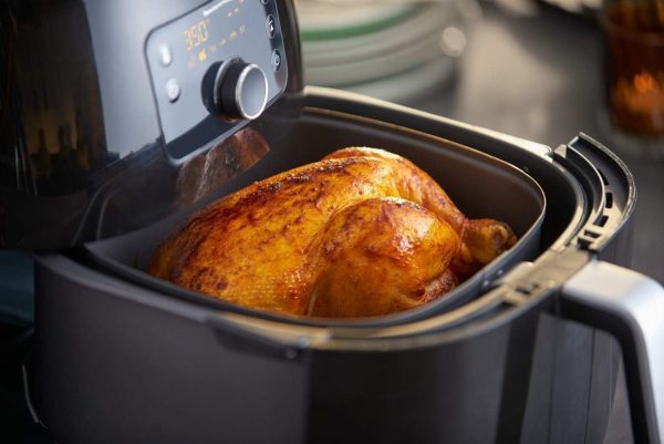 Celebrate with Us Anniversary Limited-Time & Limited-Quantity Deal AED د.إ99:Philips Premium Airfryer XXL with Fat Reduction Technology, 3 lb / 7-quart capacity, Rapid Air...