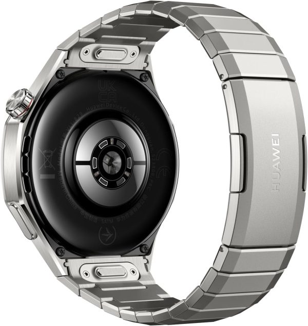 HUAWEI Watch GT 5 Pro 46 mm Smartwatch, Sharp-Edged Design, up to 14 Days Battery Life, Pro-Level Sports Watch, Health Tracking, Compatible with iOS and Android, Titanium (GT 5...
