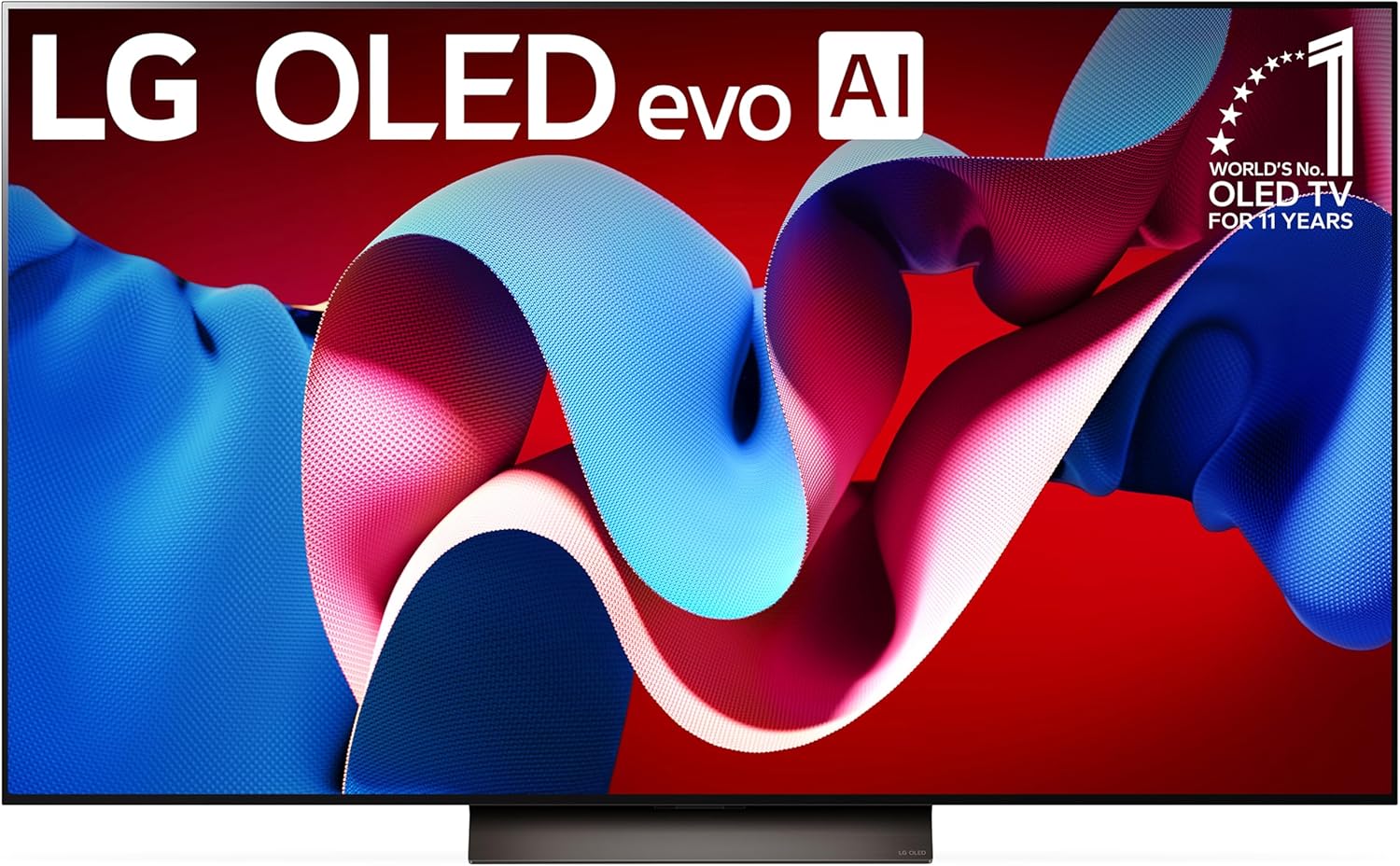 Limited-Time Sale for Summer Surprises AED 109د.إ:LG 77-Inch Class OLED evo C4 Series Smart TV 4K Processor Flat Screen with Magic Remote AI-Powered with Alexa Built-in