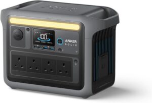 Limited-Time Sale for Summer Surprises AED 99د.إ：Anker SOLIX C1000 Portable Power Station, 1800W (Peak 2400W) Solar Generator, Full Charge in 58 Min, 1056wh LiFePO4 Battery for...