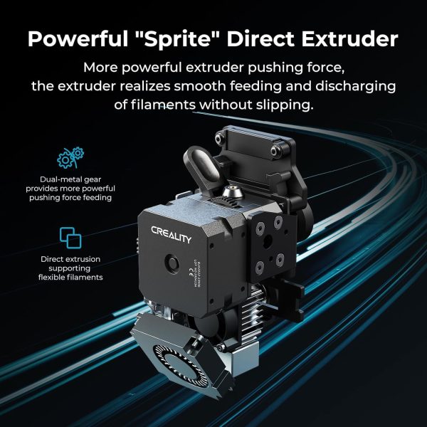 Limited-Time Sale for Summer Surprises AED 99د.إ:Creality Ender 3 V3 SE 3D Printer, 250mm/s Faster Print Speed CR Touch Auto Leveling Sprite Direct Extruder Dual Z-Axis Auto...