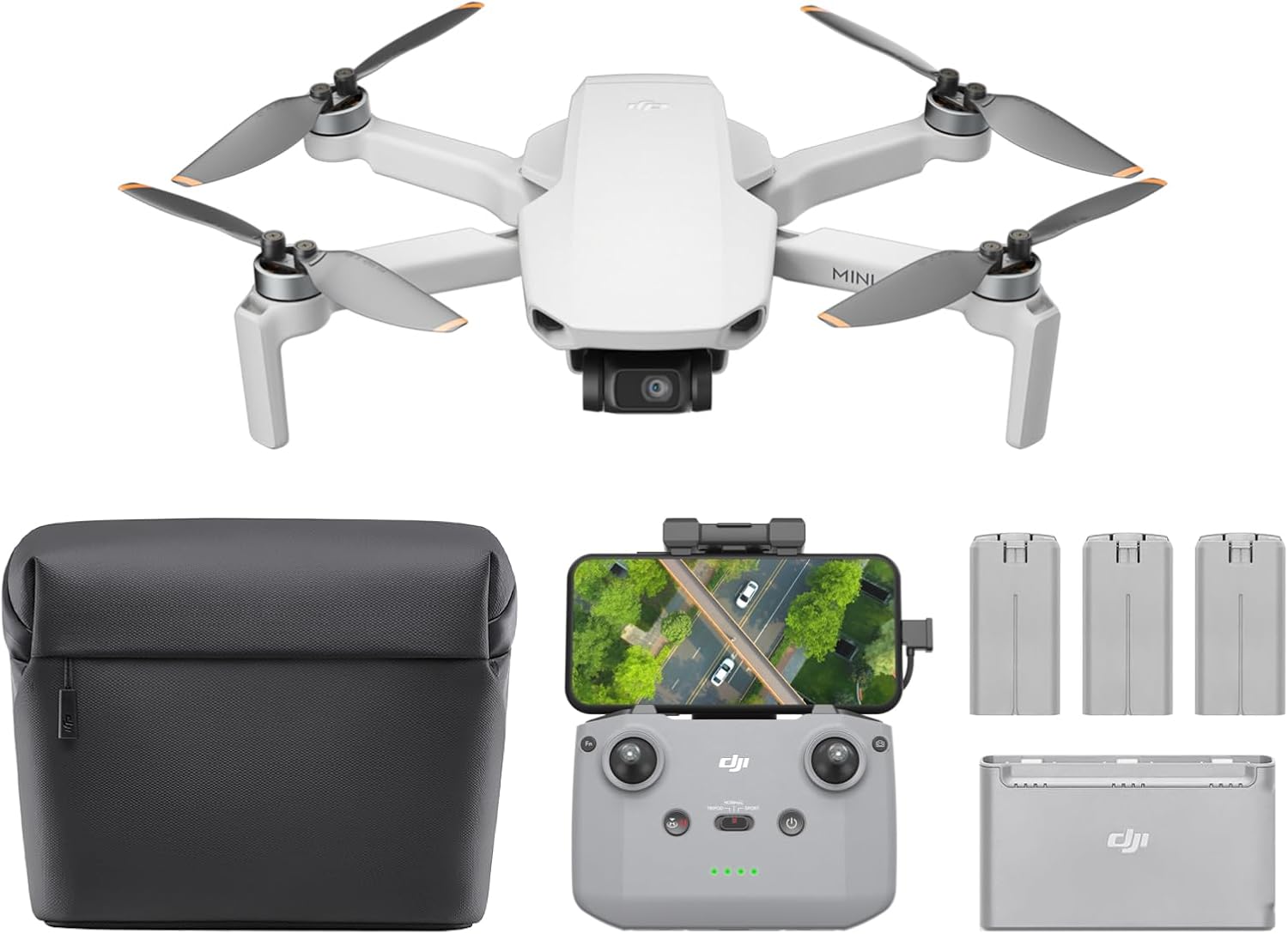 Limited-Time Sale for Summer Surprises AED 99د.إ:DJI Mini 4K Fly More Combo, Drone with 4K UHD Camera for Adults, Under 249 g, 3-Axis Gimbal Stabilization, 10km Video...