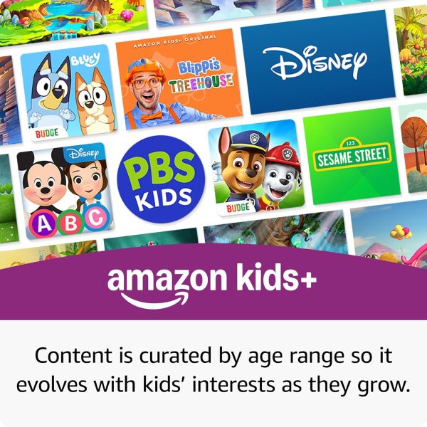 Limited-Time Sale for Summer Surprises AED 99د.إ:Fier HD 10 Kids tablet 32 GB (newest gen) | ages 3–7, includes ads-free books, games, apps and videos that children love, 10.1"...