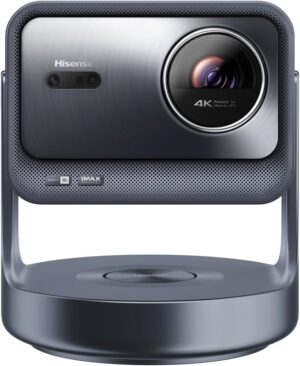 Limited-Time Sale for Summer Surprises AED 99د.إ ：Hisense C2 Ultra 4K UHD Triple Color RGB Laser Portable Mini Projector, 65”~300", 3000 ANSI Lumens, 110% BT.2020 Wide Color...