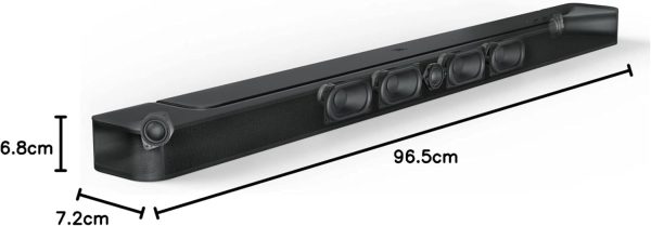 Limited-Time Sale for Summer Surprises AED 99د.إ:JBL Bar 500 5.1-Channel Soundbar with Wireless Subwoofer, Multibeam and Dolby Atmos Theatre-Quality 3D Surround Sound, PureVoice...