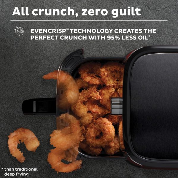 Limited-Time Sale for Summer Surprises AED 99.00د.إ :Instant Pot Vortex 6QT XL Air Fryer, 4-in-1 Functions that Crisps, Roasts, Reheats, Bakes for Quick Easy Meals, 100+ In-App...