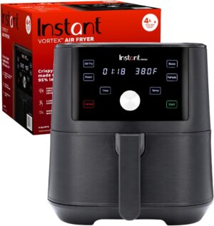 Limited-Time Sale for Summer Surprises AED 99.00د.إ ：Instant Pot Vortex 6QT XL Air Fryer, 4-in-1 Functions that Crisps, Roasts, Reheats, Bakes for Quick Easy Meals, 100+ In-App...