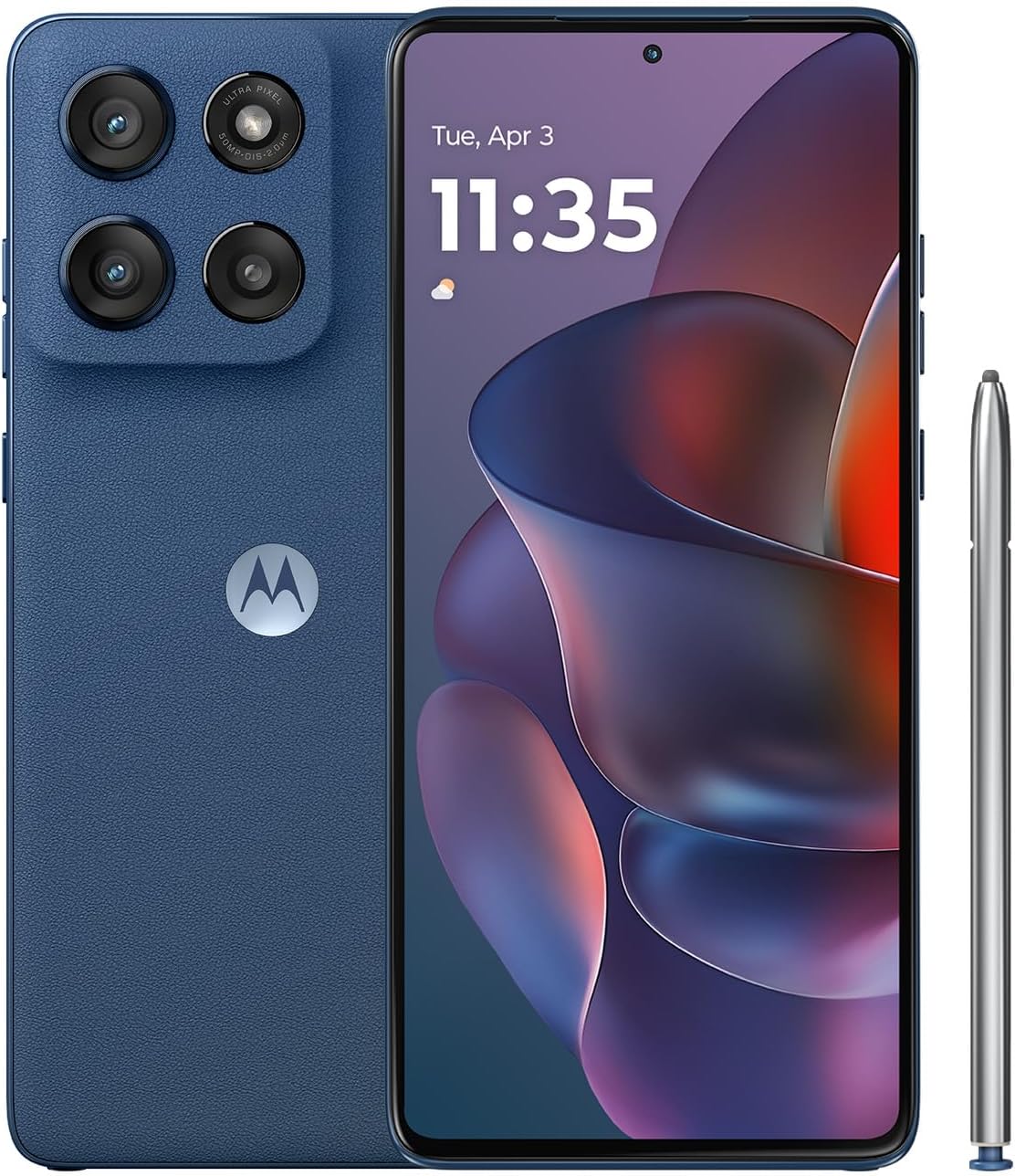 Limited-Time Sale for Summer Surprises AED 99.00د.إ :Motorola Moto G Stylus - 2025 | Unlocked | Made for US 8/256GB | 50MP Camera