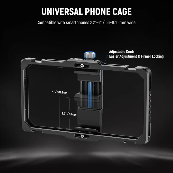 NEEWER PA009E Universal Phone Cage Video Rig