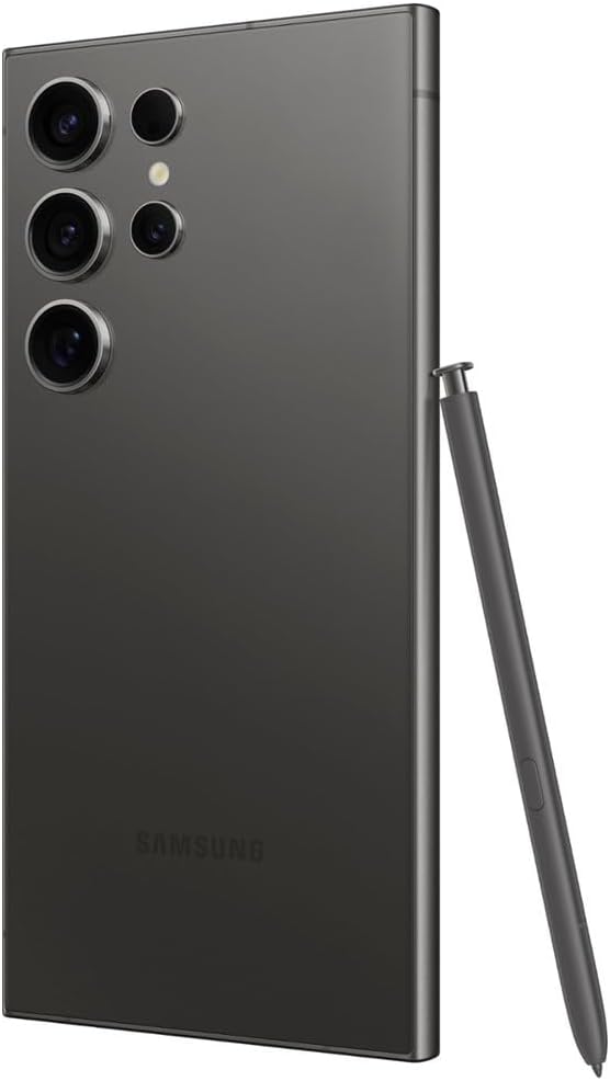SAMSUNG Galaxy S24 Ultra 5G, 256GB, Titanium Black