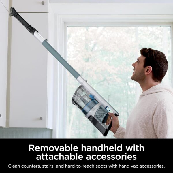 Shark PowerPro Plus Cordless Stick Vacuum, Lightweight, Rechargeable, FloorDetect Technology, HEPA Filter, Up to 50-Minute Runtime, Powerful Pet Hair Pickup, Carpets & Hard...