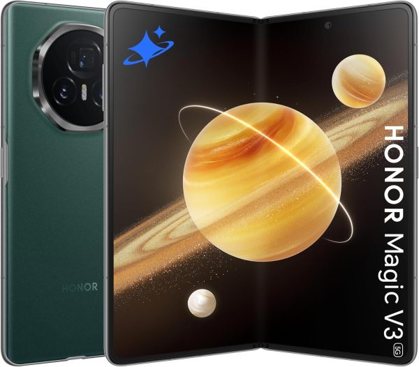 Summer Final Clearance Just AED 89د.إ:Honor Magic V3 5G Smartphone, 12GB RAM + 512GB ROM, Dual Sim, With Free Gifts & Screen Damage Protection - Middle East Version