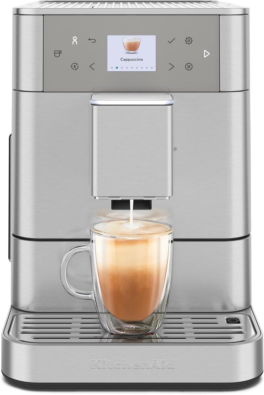 Summer Final Clearance Just AED 99د.إ:KitchenAid Fully Automatic Espresso Machine KF6, KES8556SX, Stainless Steel