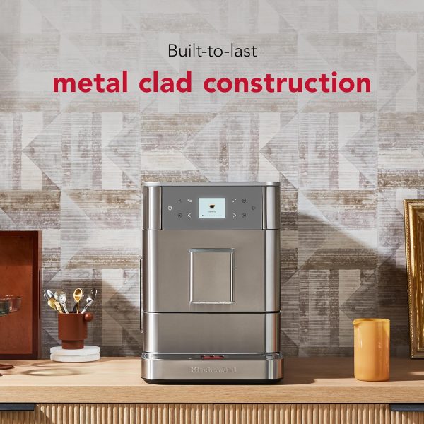 Summer Final Clearance Just AED 99د.إ:KitchenAid Fully Automatic Espresso Machine KF6, KES8556SX, Stainless Steel