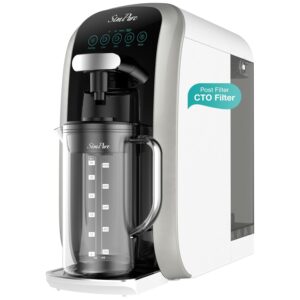 Summer Final Clearance Just AED 99د.إ：SimPure Y7T-BW-C Countertop Reverse Osmosis Water Filter, NSF/ANSI 58 Certified, 100GPD 5 Stage Water Filtration System with...
