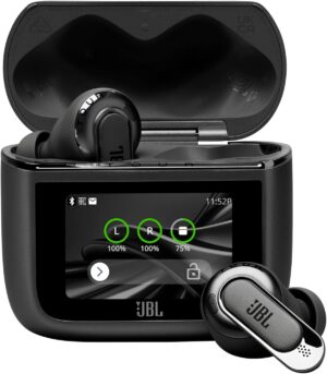 While Stocks Last：JBL Tour Pro 3 - True Wireless Noise Cancelling Earbuds with Smart Charging Case, Legendary Pro Sound with Hybrid Dual-Driver, Spatial 360 Sound with Head...