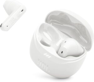 While Stocks Last：JBL Tune Flex 2 - True Wireless Noise Cancelling Earbuds Spatial Sound and Smart Ambient Technology, 6 mics for Perfect Calls, up to 48Hrs of Playback, IP54...