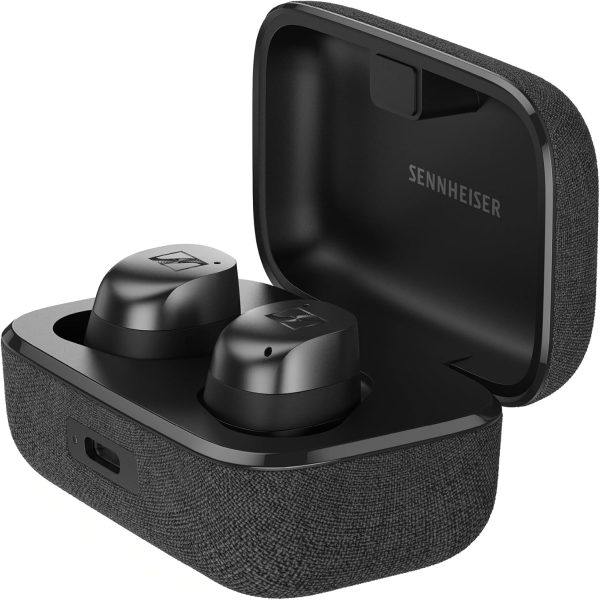 While Stocks Last:Sennheiser MOMENTUM True Wireless 4 - Smart Earbuds With Bluetooth 5.4, Crystal-Clear Sound, Comfortable Design, 30-Hour Battery Life, Adaptive ANC