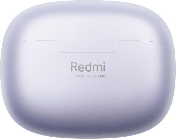 Xiaomi Redmi Buds 6 Pro Purple - 36h Battery Life, Triple Driver Hi-Fi Sound, 55 dB ANC, 20 ANC Levels, 3 Transparency Modes, Immersive 3D Audio, Bluetooth 5.3, Google Fast...